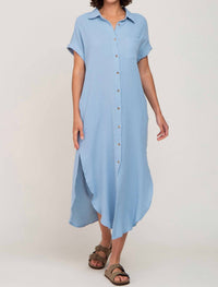 BluIvy The Willa Dress in light blue - women's dress