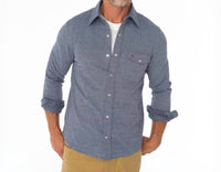 Criquet - Men's Chill Knit Pearl Snap Shirt