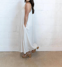 Trend:Notes - Beaded Linen Maxi Dress