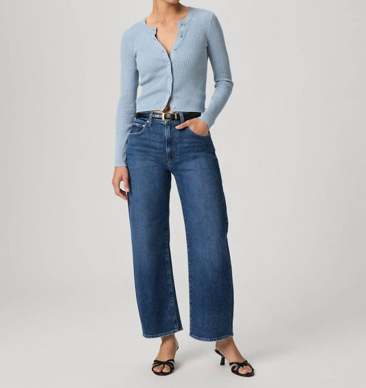 Paige - Ankle Barrel Leg Jean