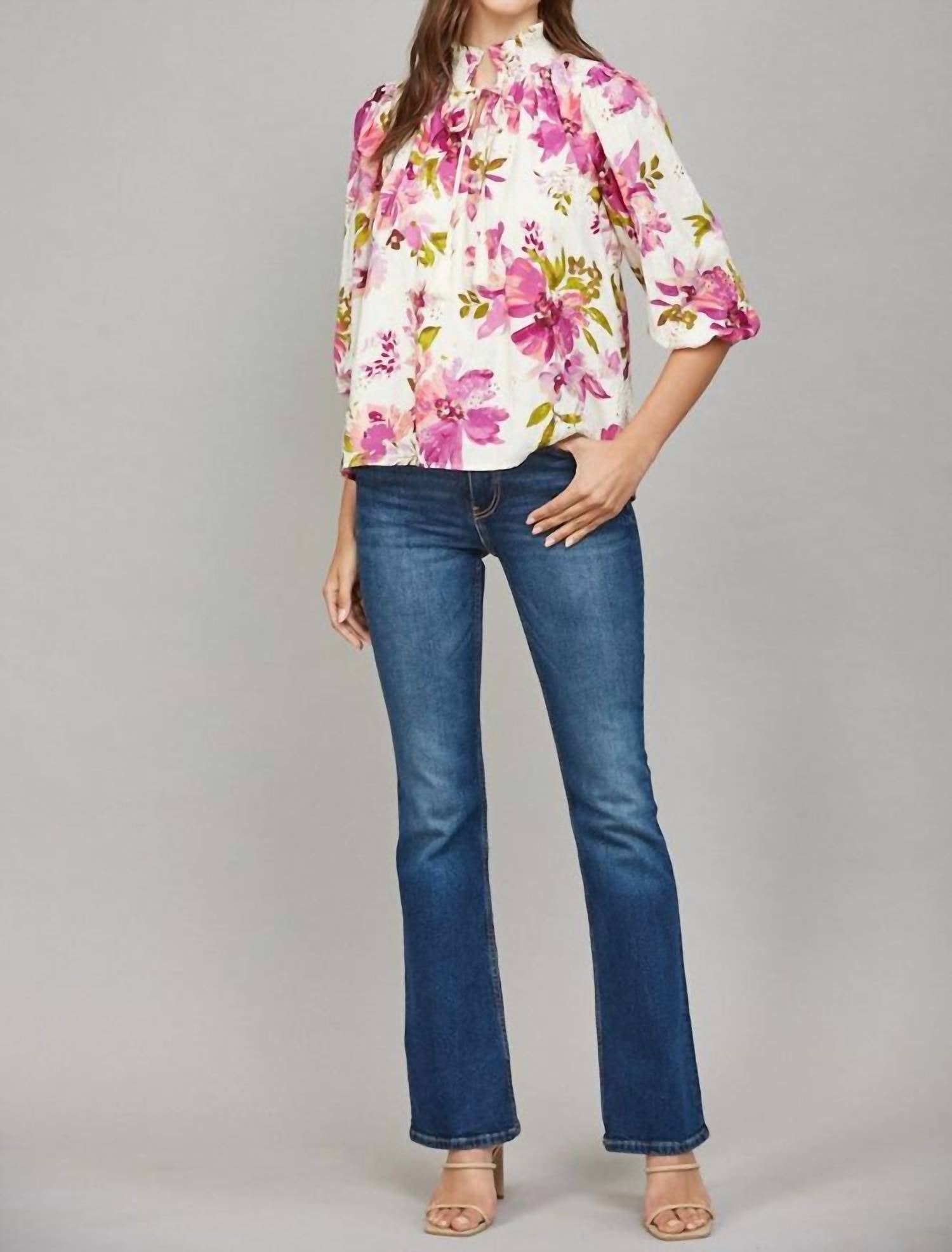 Fate - Dean Floral Blouse
