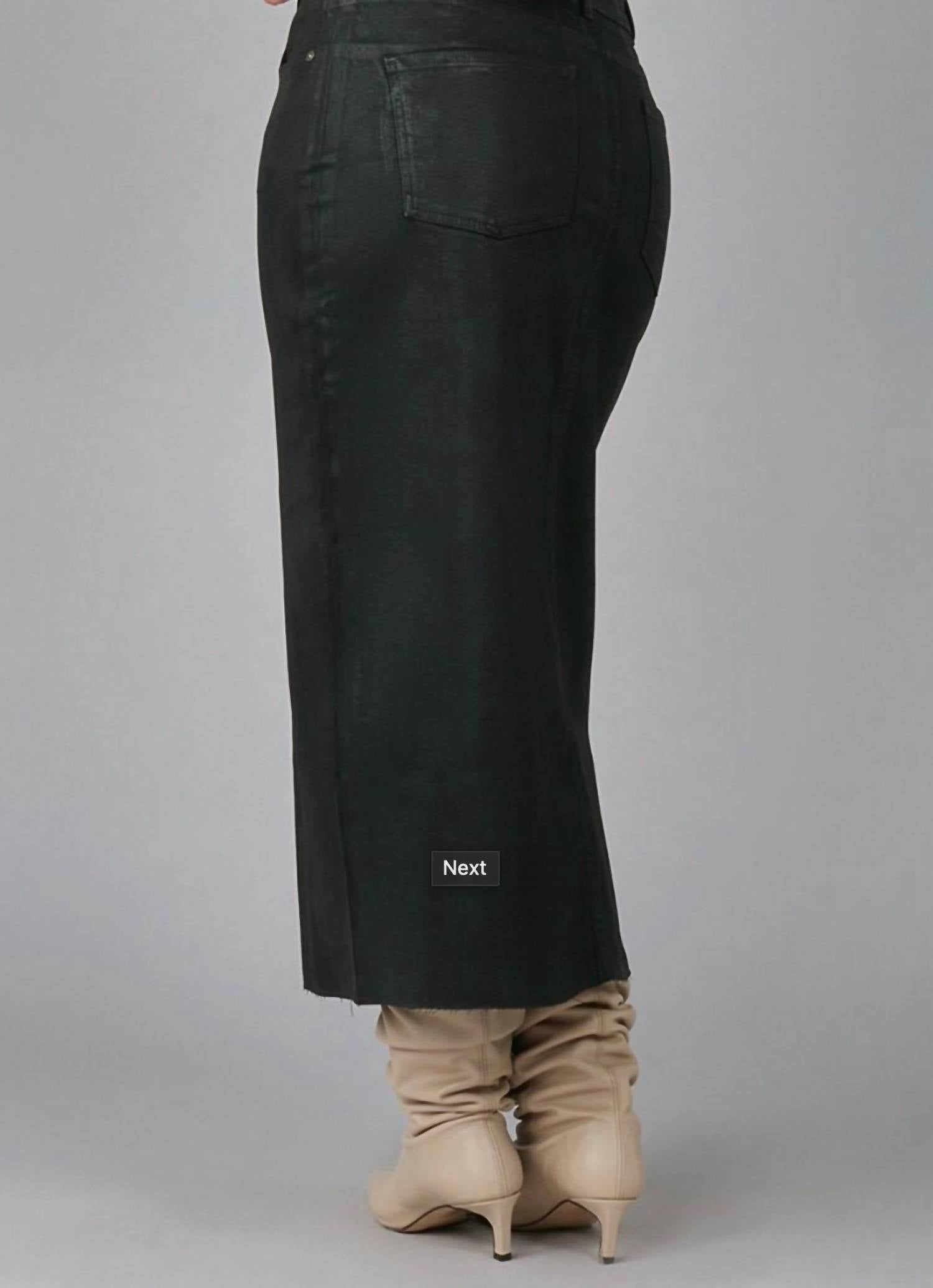 Lola Jeans - Halston High Rise Maxi Skirt