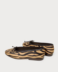 Loeffler Randall - Women's Noelle Zebra Ballet Flat Shoes