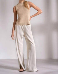 Elan - Women’s Sleeveless High Neck Knit Top