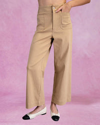Ee:Some - Wide Leg Pants