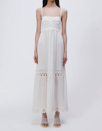 SALANA CROCHET MAXI DRESS
