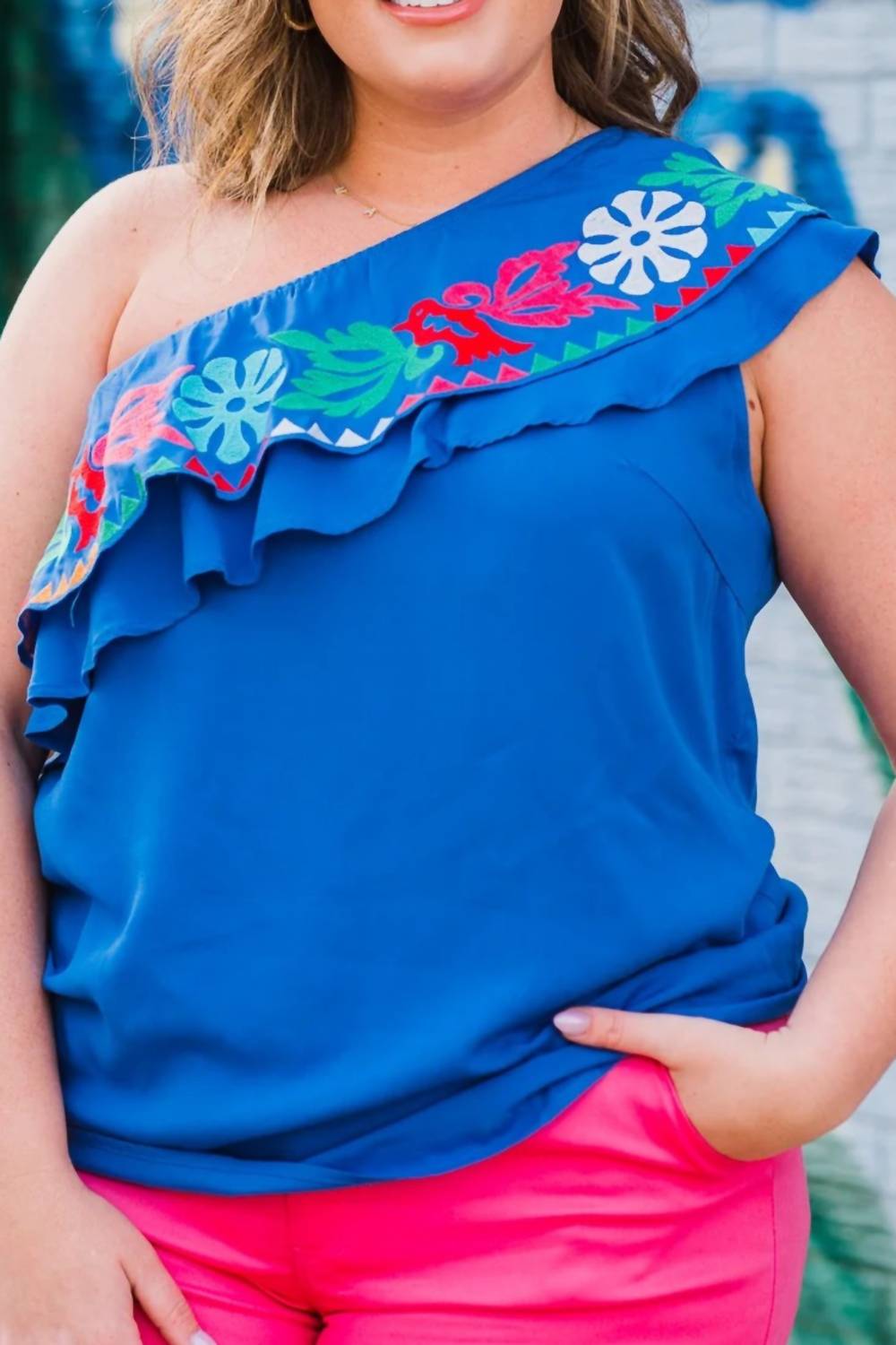 Layerz Clothing - Kacey One Shoulder Top