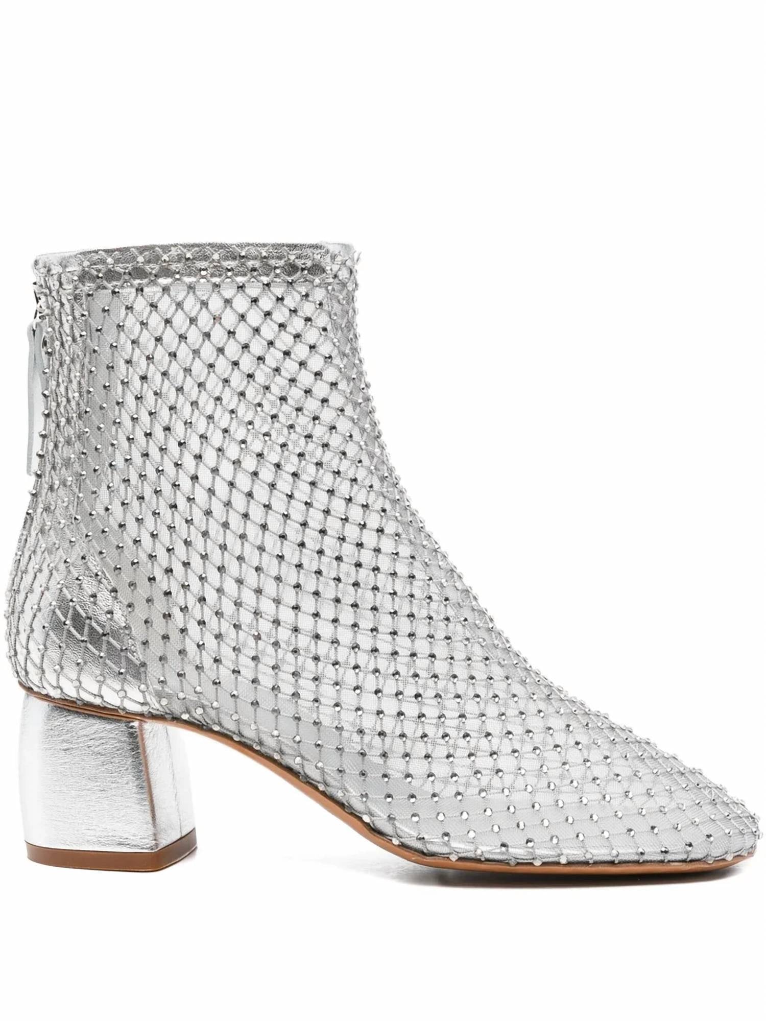 Forte Forte - Women's Strass Mesh Chic Ankle Boots