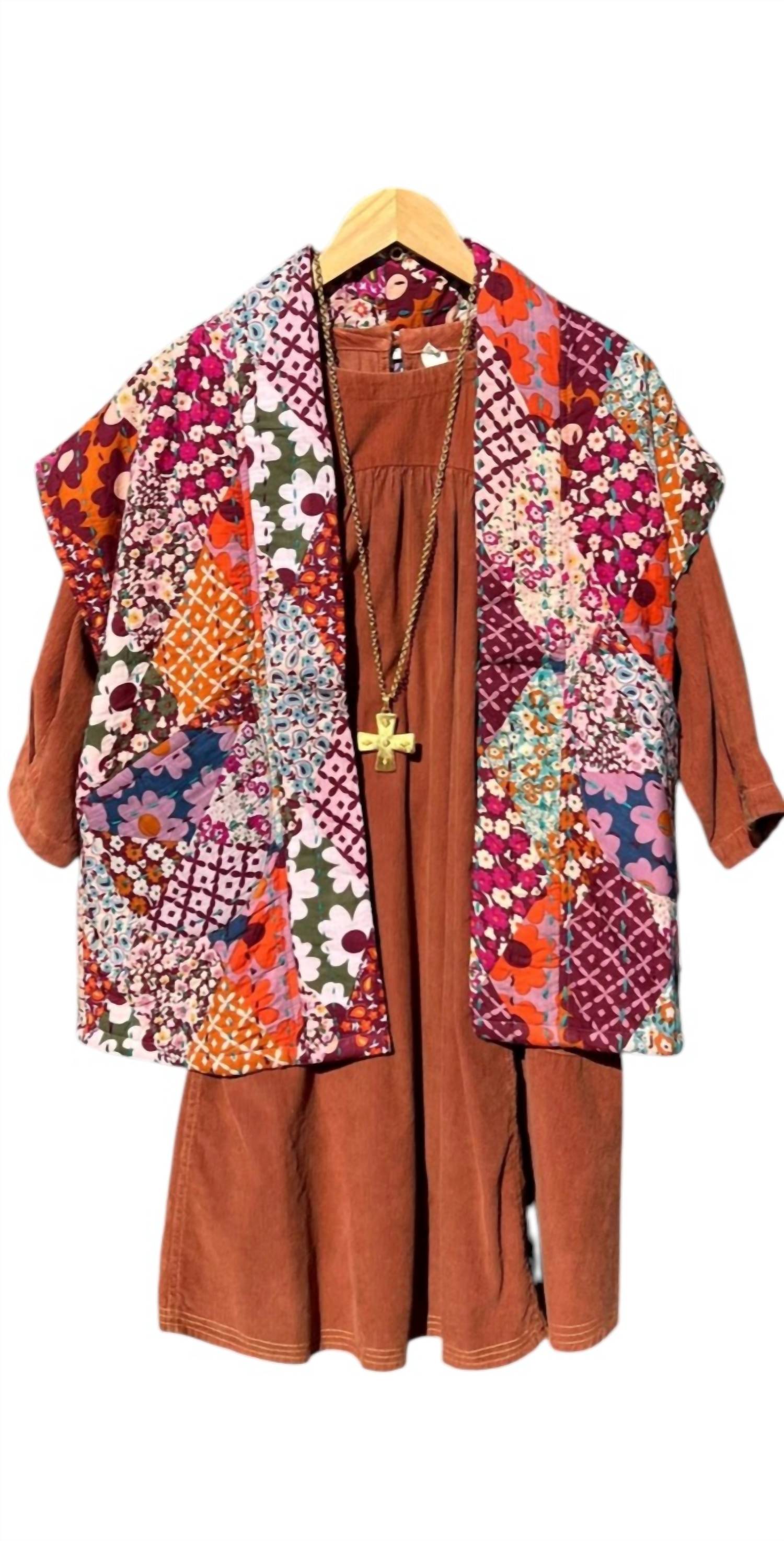 Ivy Jane - Women's Patchwork Quilted Vest