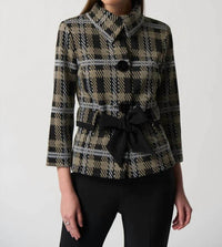 Joseph Ribkoff - Miranda Cinch Belt Jacket