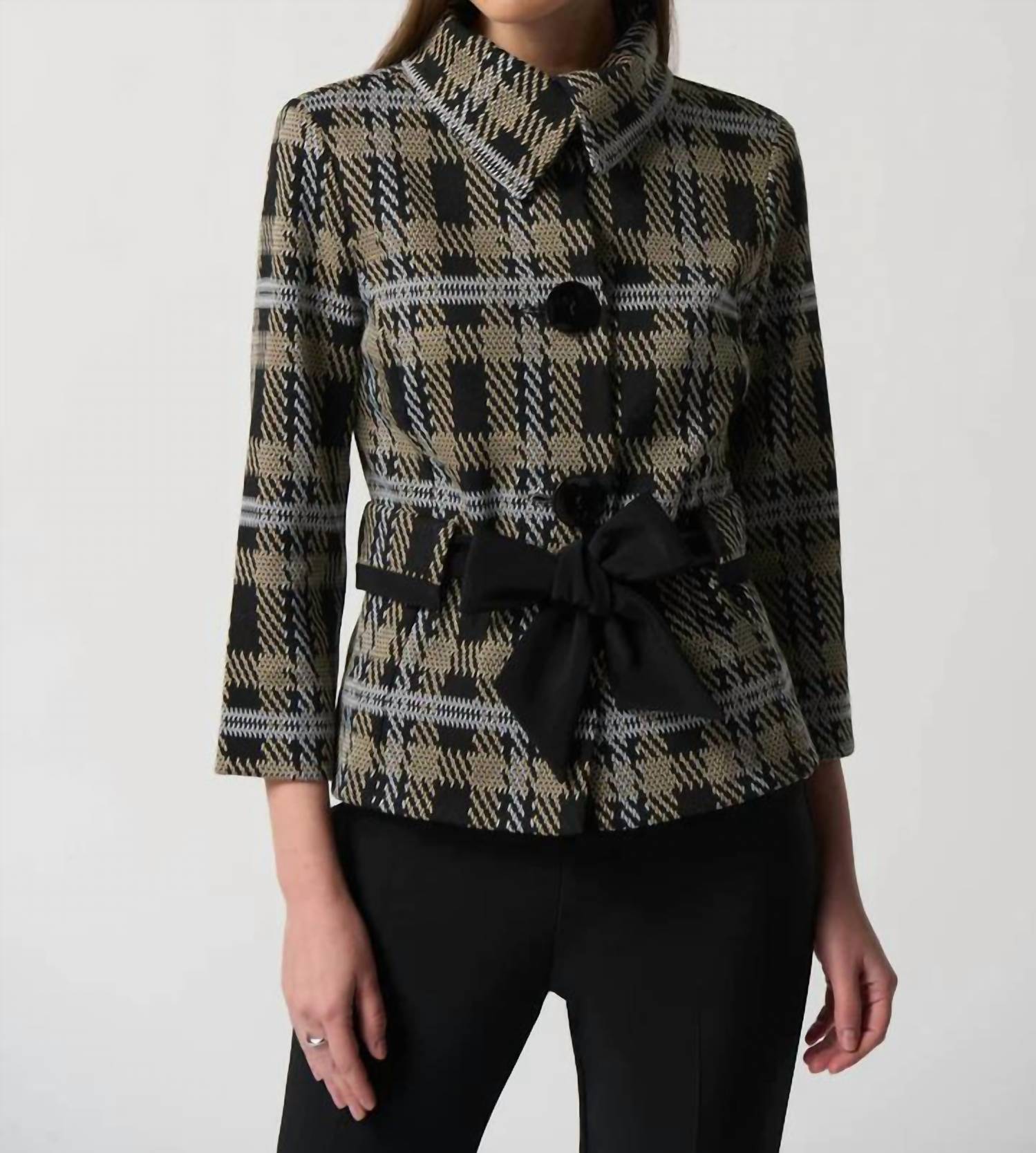 Joseph Ribkoff - Miranda Cinch Belt Jacket