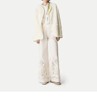 Forte Forte - Cropped Poplin Trousers