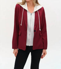 Six/Fifty - Drew Hooded Blazer
