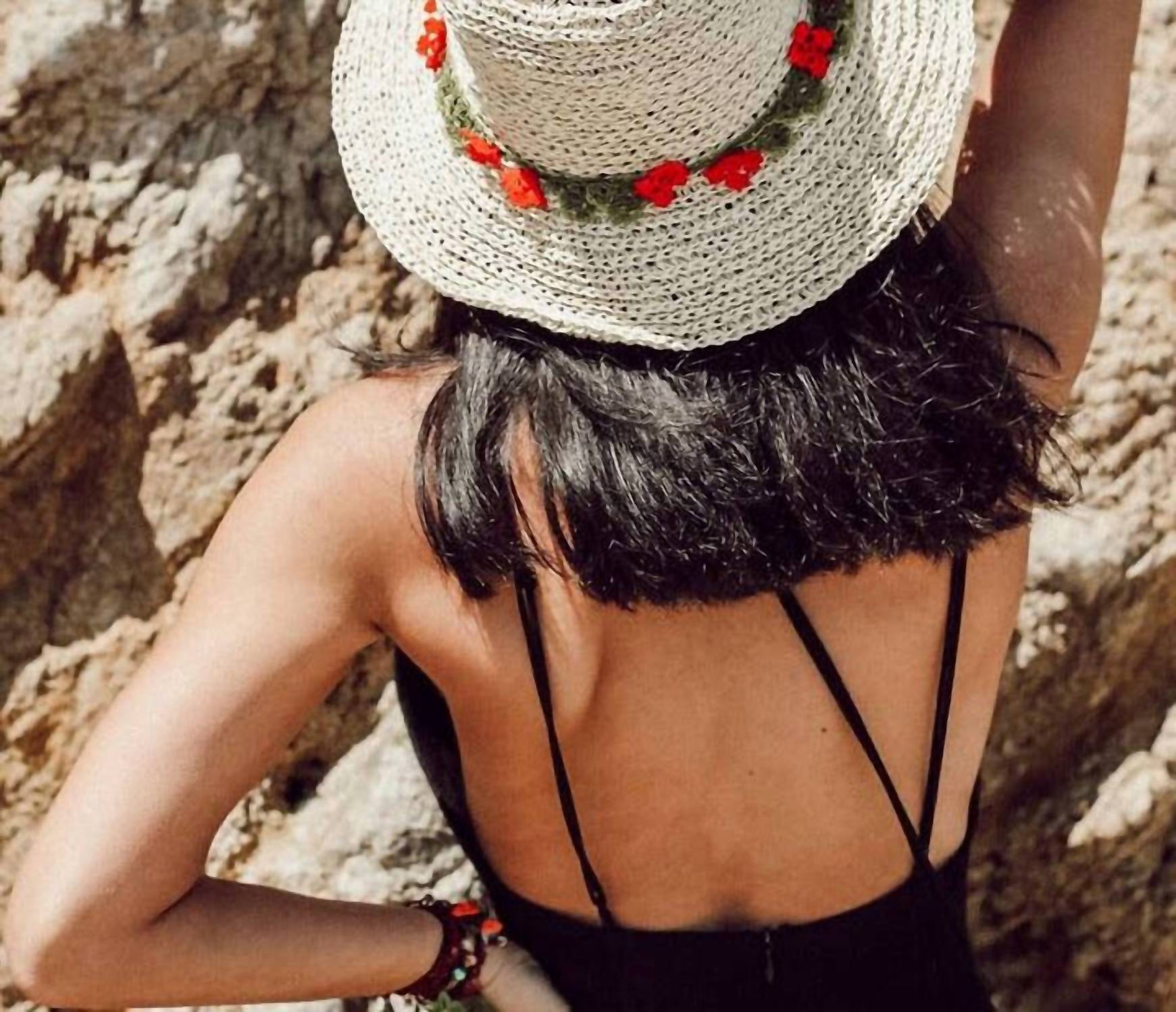 Secret Language - Evie Straw Hat