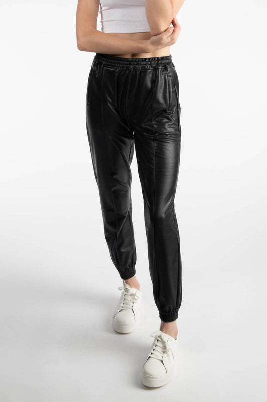 Tractr - Pleather Jogger