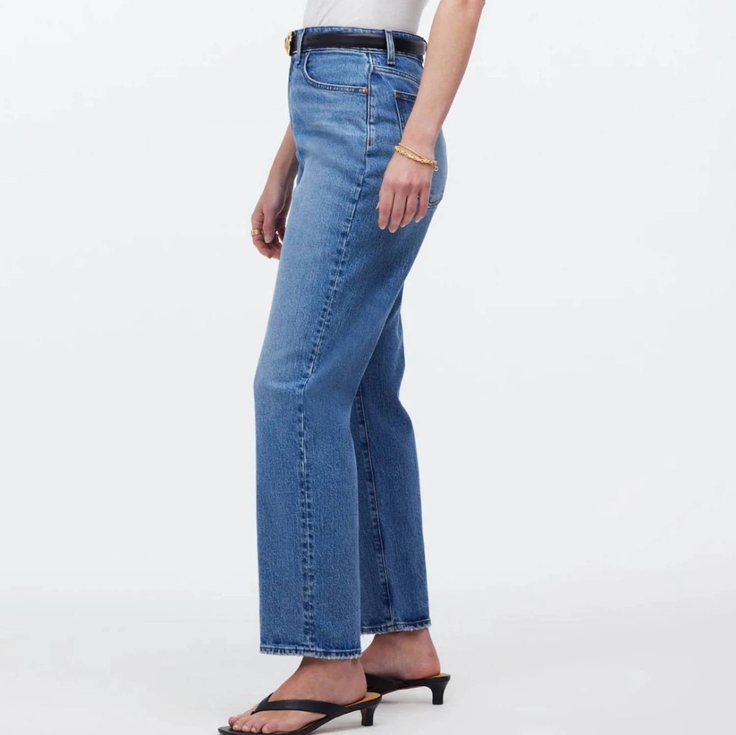 Madewell - Curvy '90s Straight Crop Jean