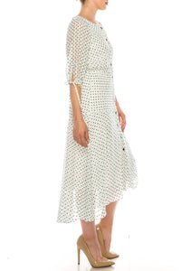 Maison Tara - Polkadot Hi-lo Dress