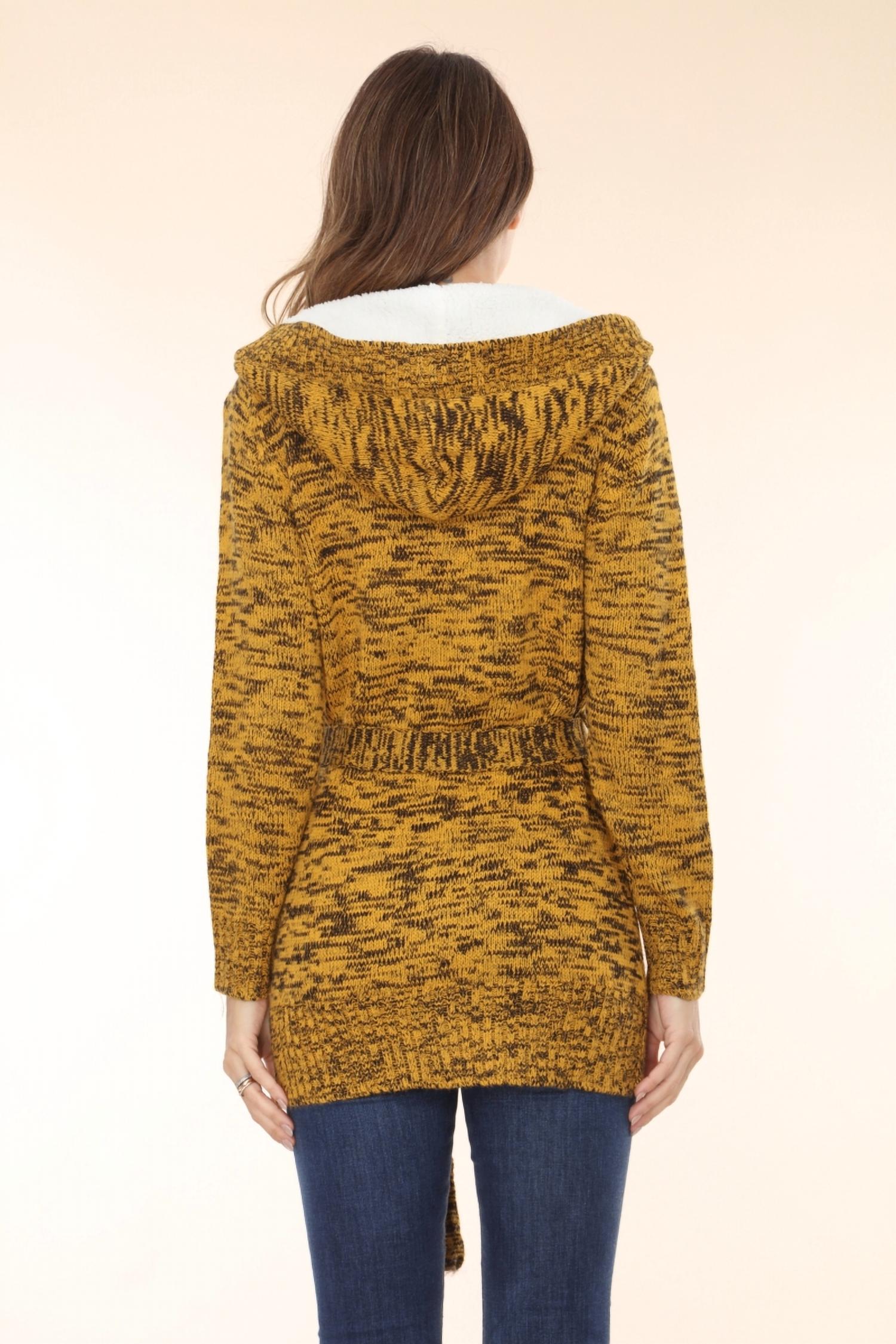 Zoey - Button Up Sweater Jacket