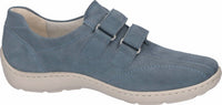 Waldlaufer Women's Henni Joy Shoes in denim - women's sneaker - detail view
