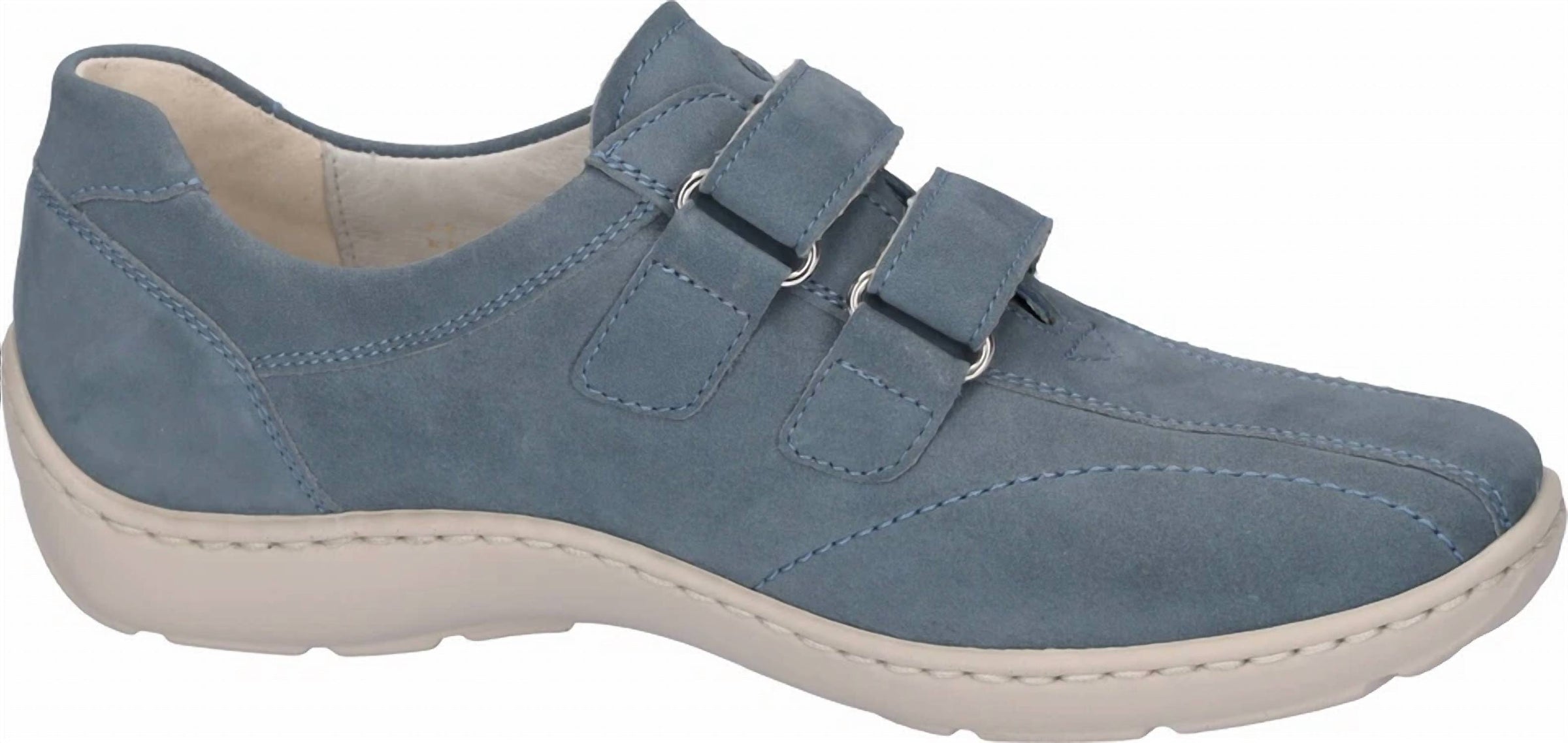 Waldlaufer Women's Henni Joy Shoes in denim - women's sneaker - detail view