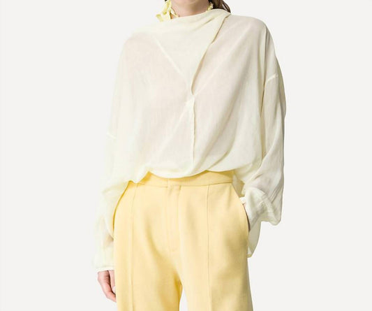 Forte Forte - Voile Crossover Neck Shirt