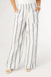 Coco + Carmen - Vinca Wide Leg Striped Pant