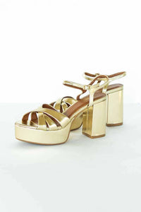 Chinese Laundry - Women's Tessa Metallic Platform Heels