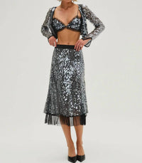For Love & Lemons - Christelle Midi Skirt