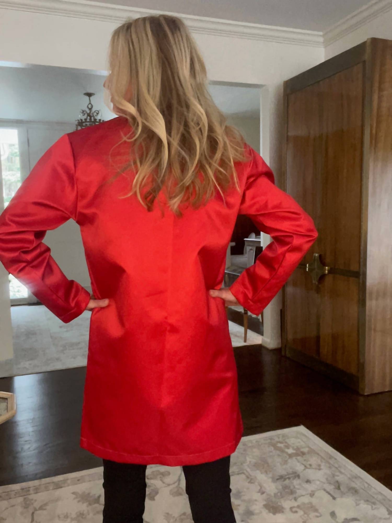 Pretty Rugged - Prada Satin Jacket