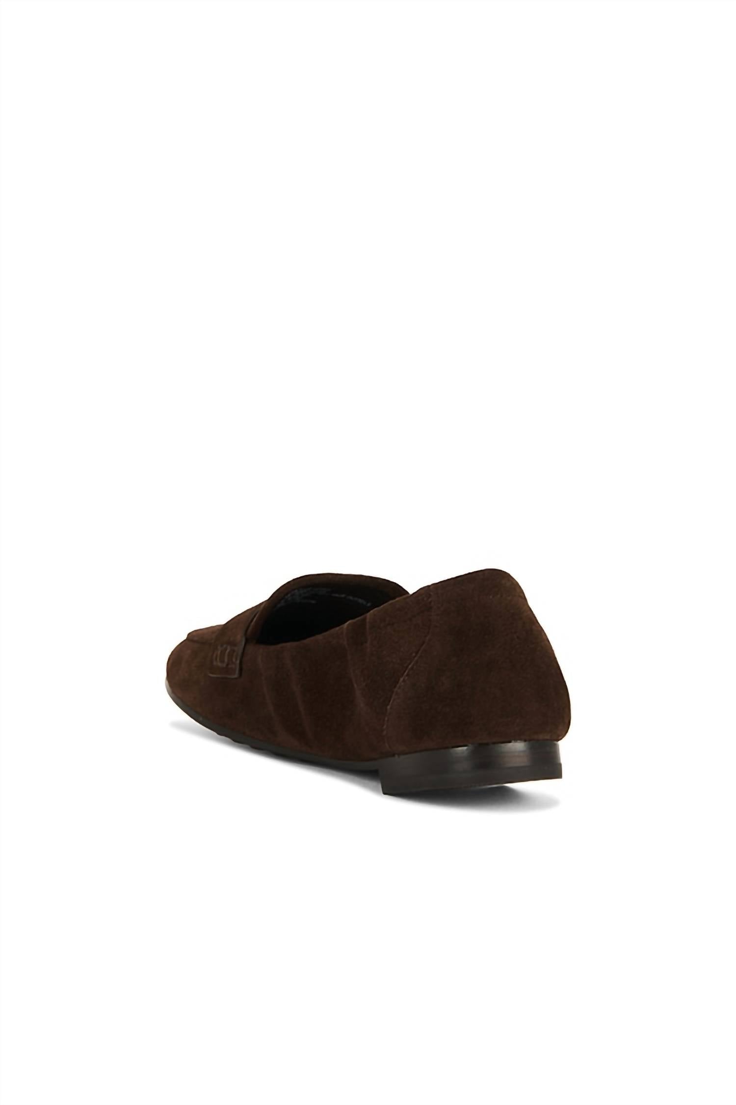 TORY BURCH Women's Ballet Loafer in dark cocoa - women's flats - alternate view