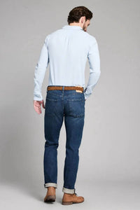 Billy Reid - Long-sleeve Textured Yellowhammer Shirt