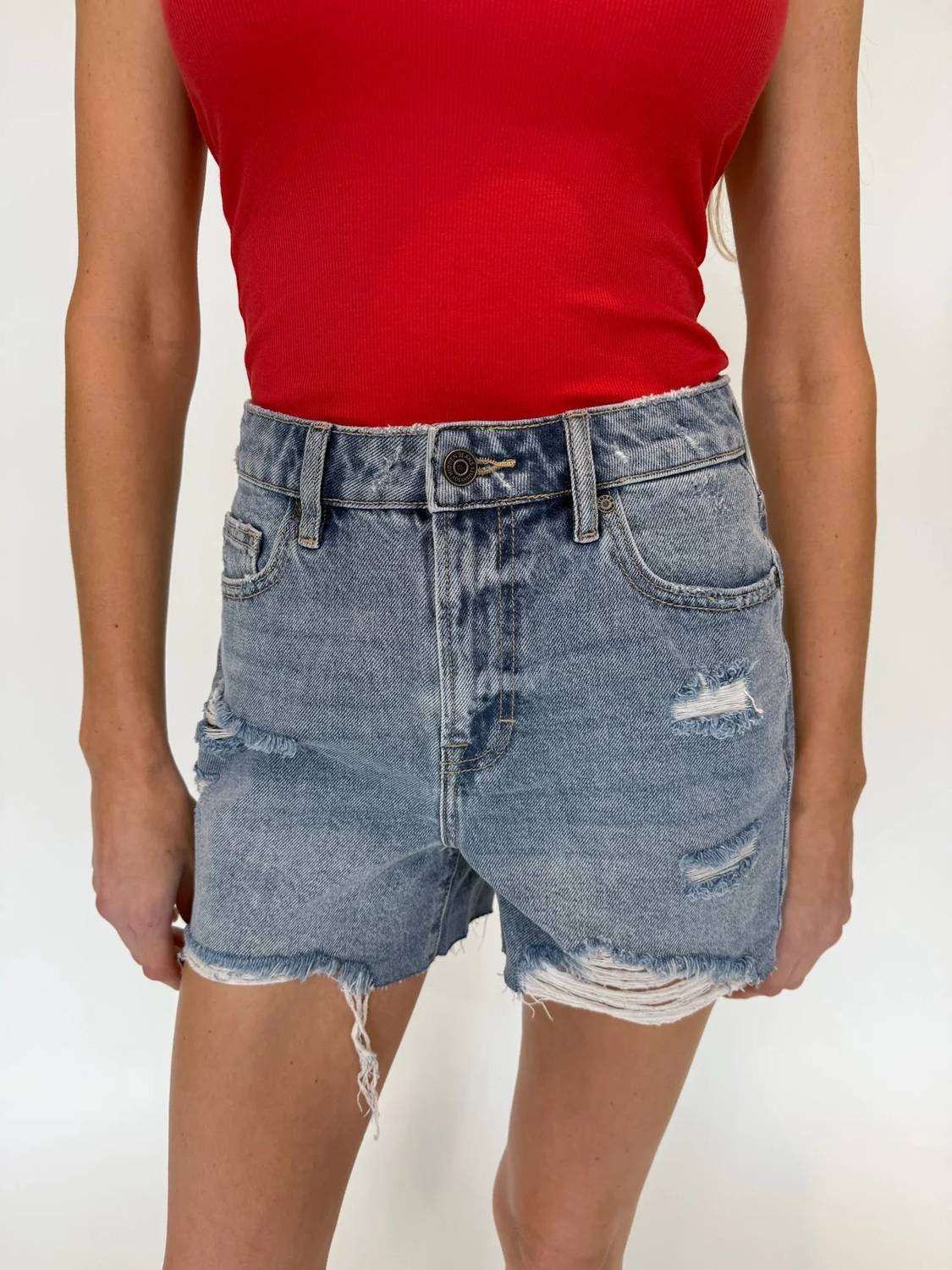 Hidden - Sofie Mom Shorts