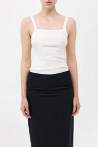St. Agni - Organic Cotton Square Neck Tank