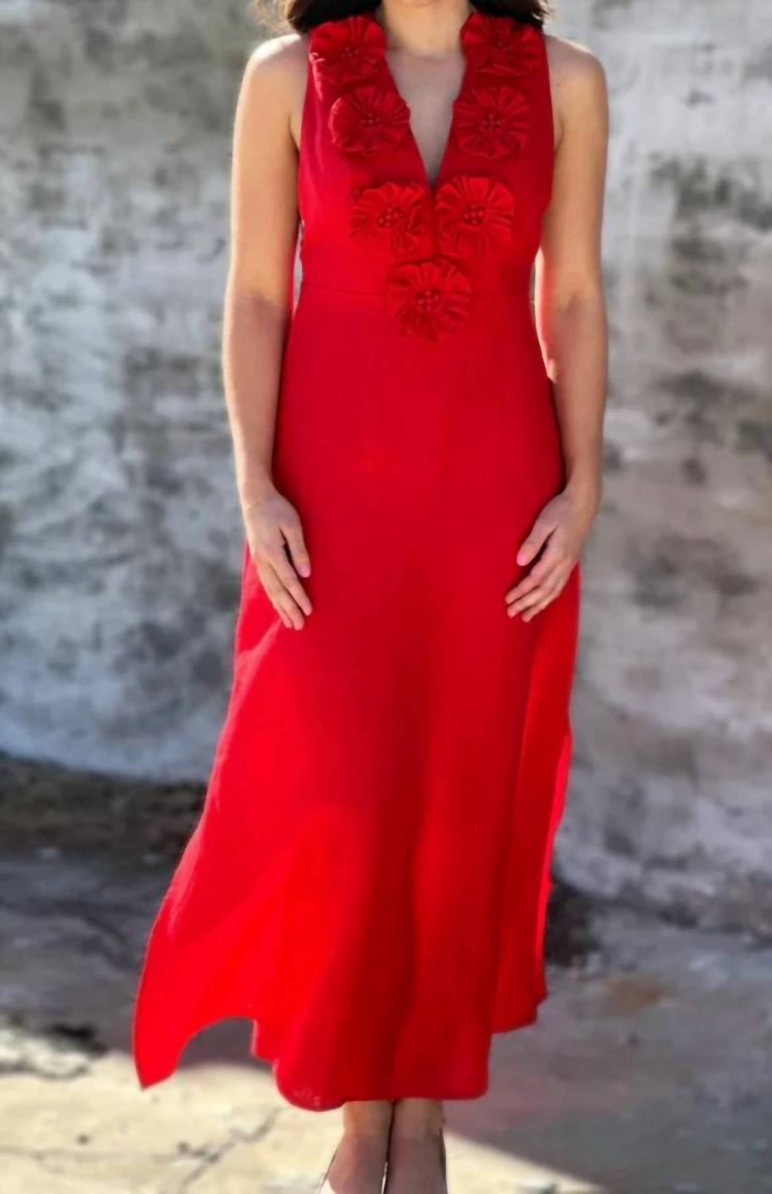 Farm Rio - Sleeveless Midi Dress