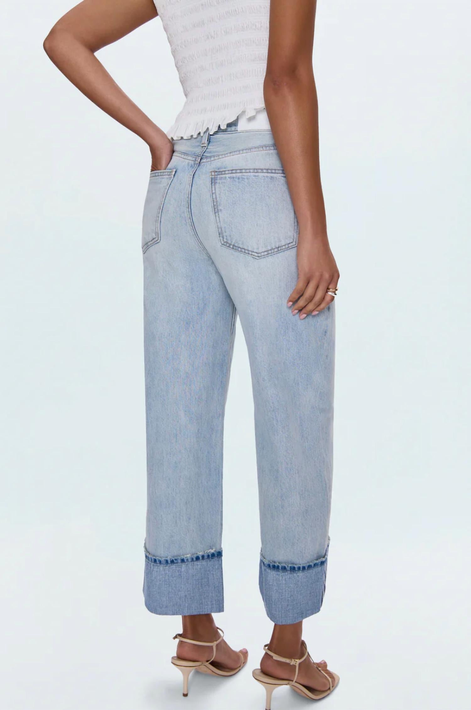 Pistola - Ryder High Rise Cuff Jean
