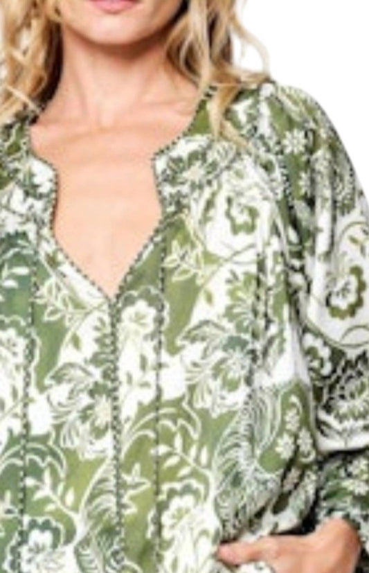 Ciebon - Katari Tiger Print Top