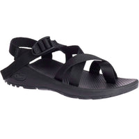 Chaco Men's Z Cloud Sandal in solid black - men's sandal - detail view