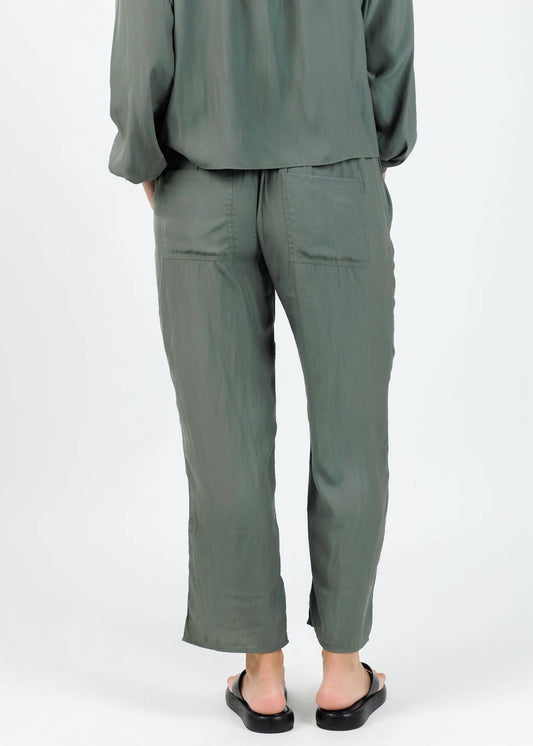 Lola & Sophie - Women's D Satin Crop Pants