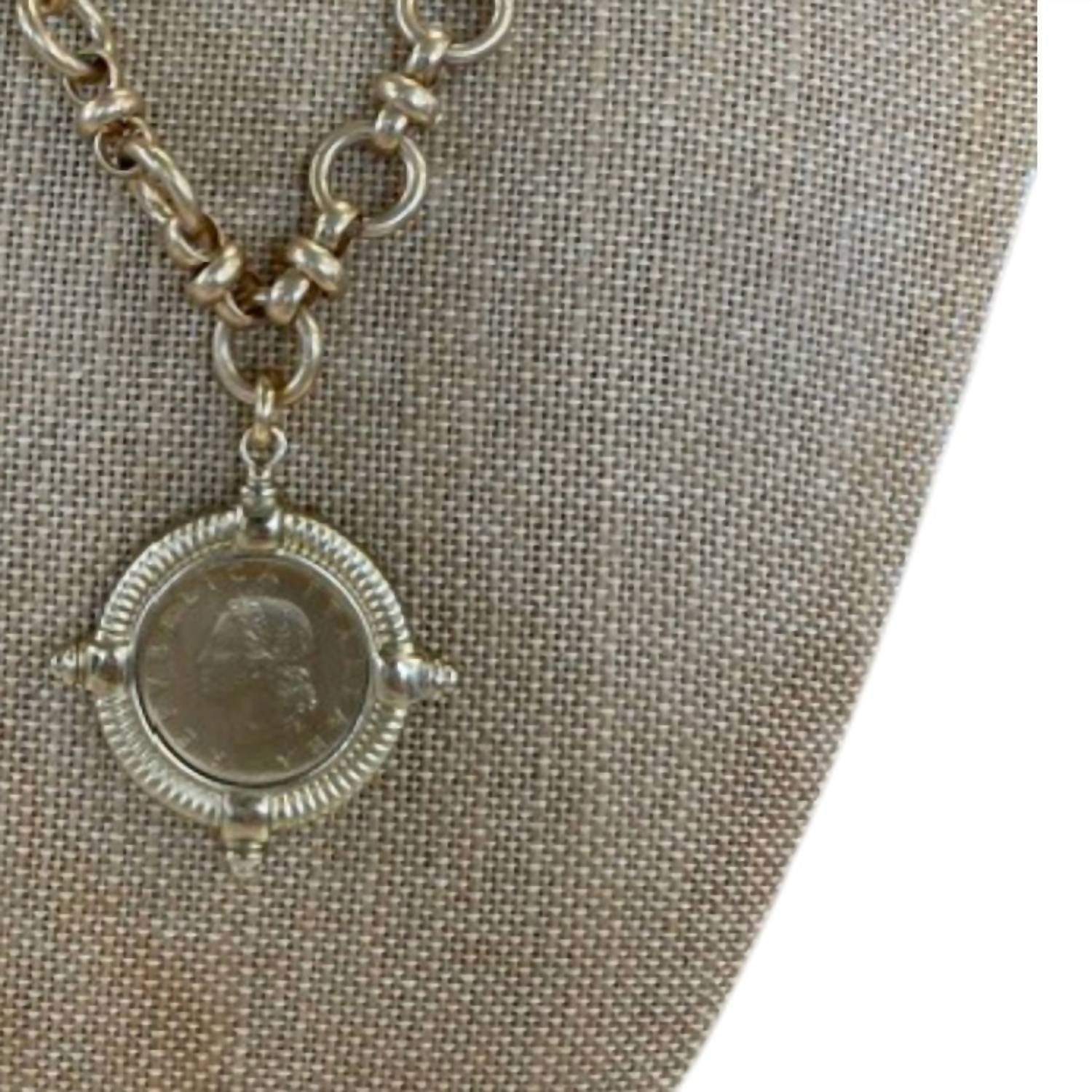 Phillip Allen Hefner - Women's Mosaic Coin Necklace