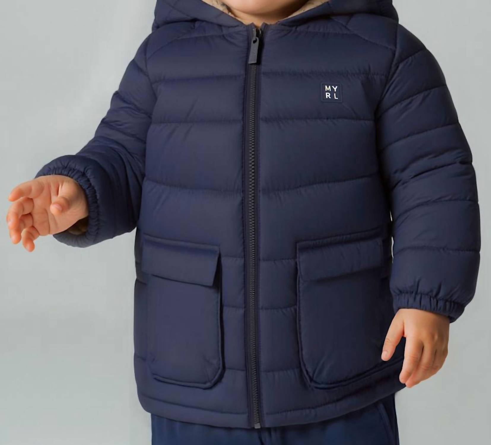 Mayoral - Kid's Reversible Soft Coat