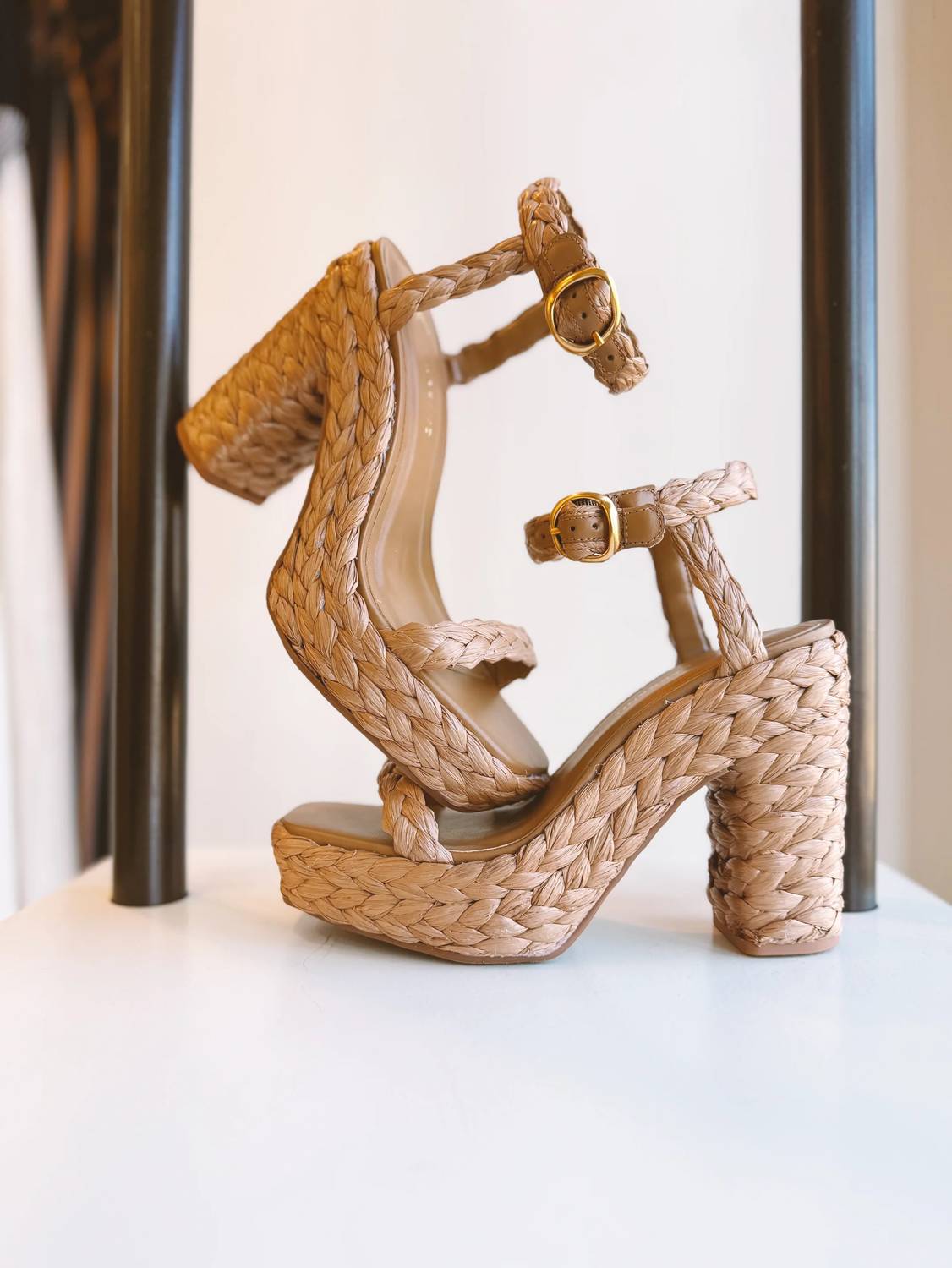 Carrano - Women's Ibiza Raffia Platform Sandal