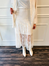 Mod Ref - Whispered Romance Lace Skirt