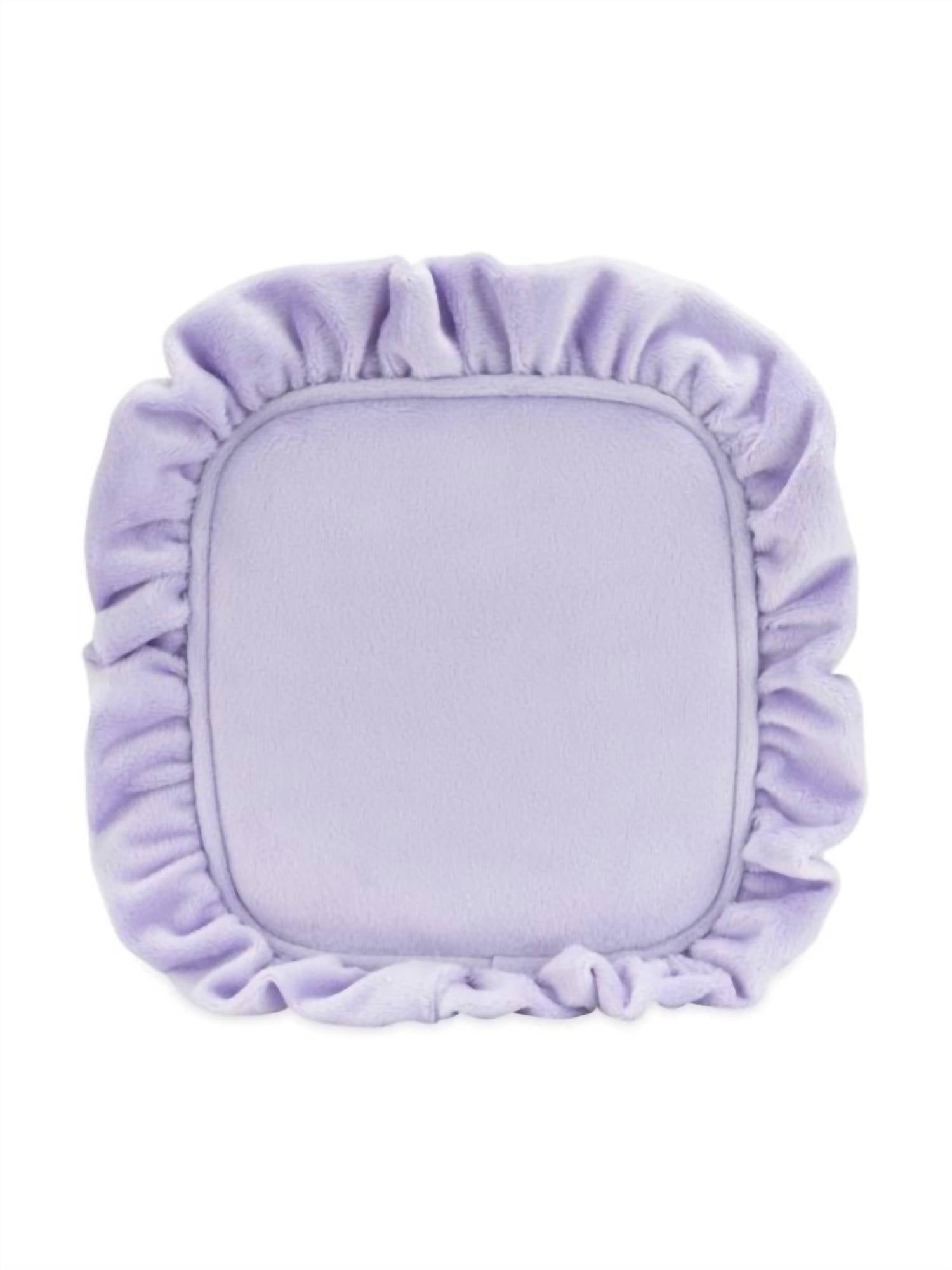 Stoney Clover Lane - Women's Velvet Ruffle Mini Pouch With Heart - Pre-sewn