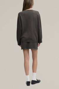 Mod Ref - Knit Sweater Tie Front Cardigan