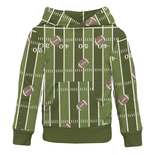 Kickee - Boy's Fleece Kangaroo Pocket Pullover