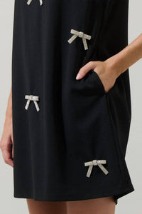 Sugarlips - Bow Shift Mini Dress