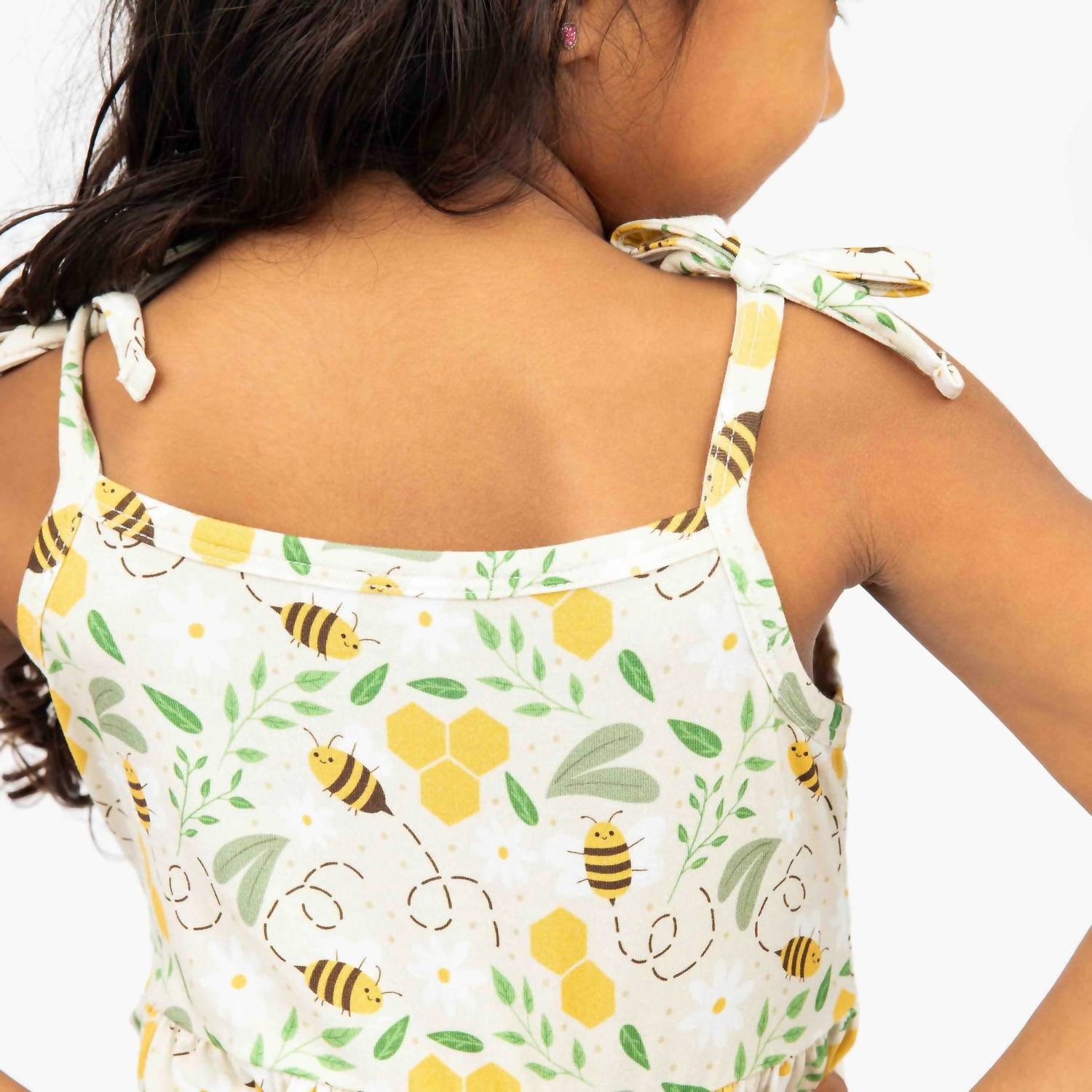 Emerson And Friends - Happy Honey Bees Bamboo Sundress