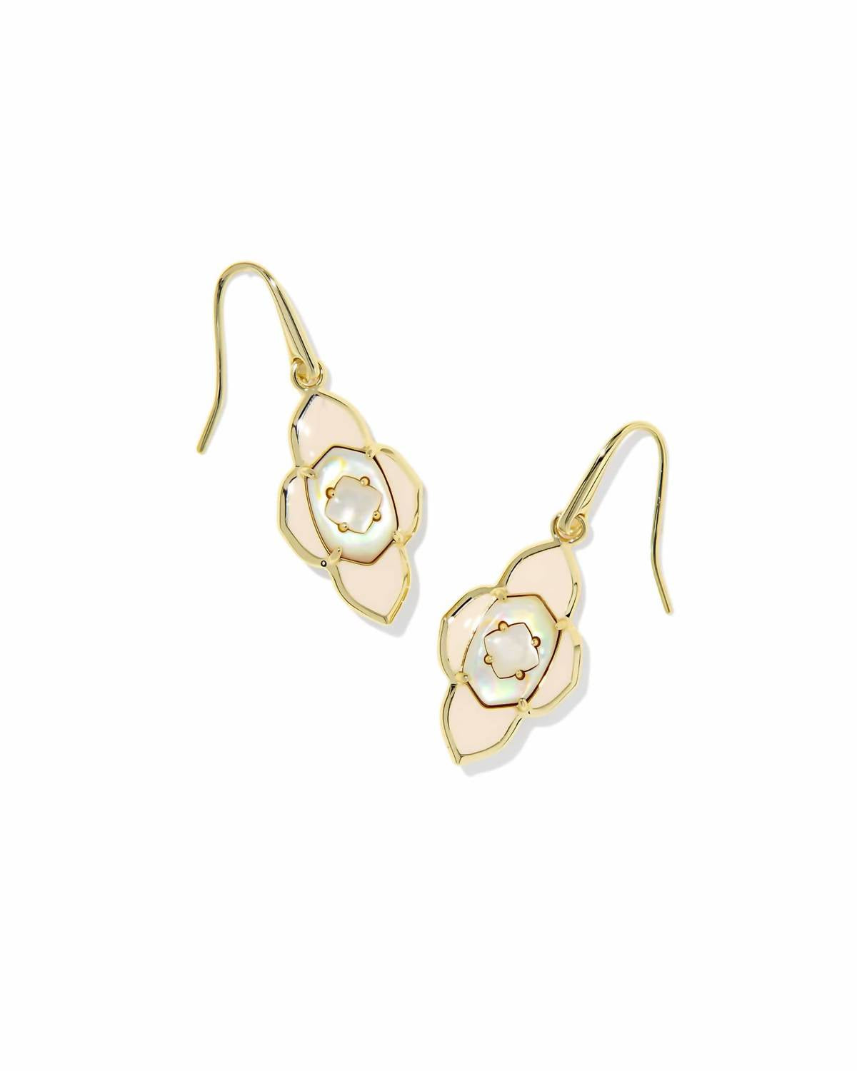 Kendra Scott - Women's Abbie Medallion Small Drop Earrings