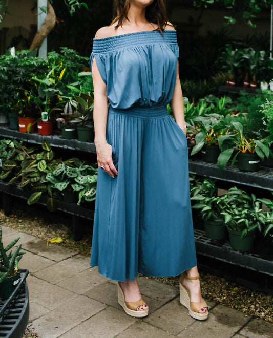 Off-Shoulder Jumpsuit