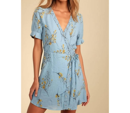 Peach Love - California Wrap Dress